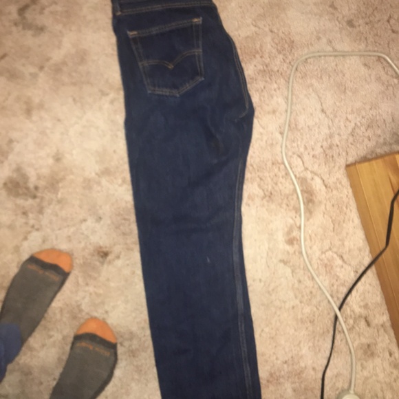 Levi’s 505 mens straight leg jeans waist 34 leg 32  32$ like new . - Picture 4 of 8